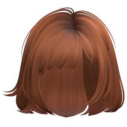 Short Messy Anime Bob w/ Bangs (Ginger)