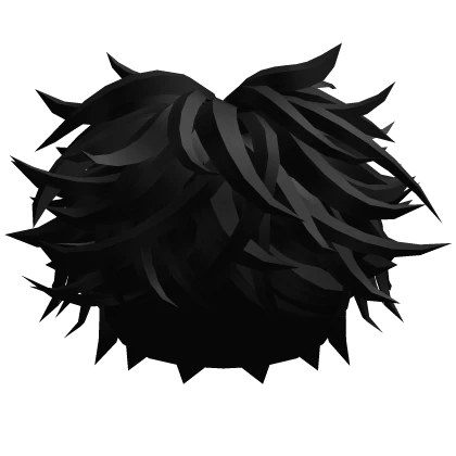 Black Messy Hair