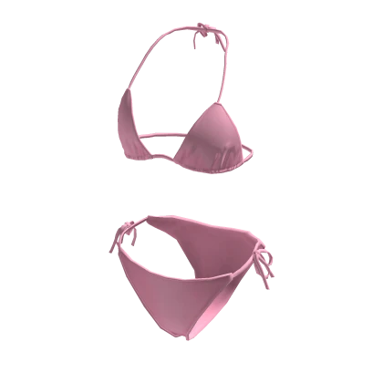 BIkini Swimsuit Pastel Pink