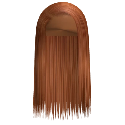 Side Parted Buss Down in Ginger