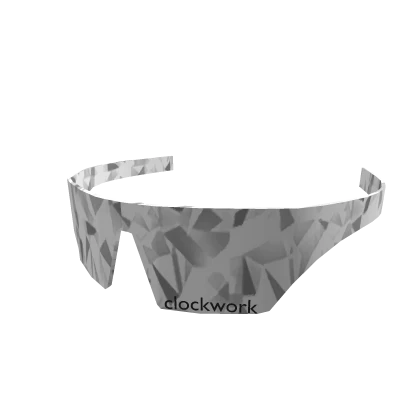 ✅White Sparkle Time Clockwork Shades