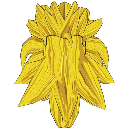 Yellow SSJ3 Hair