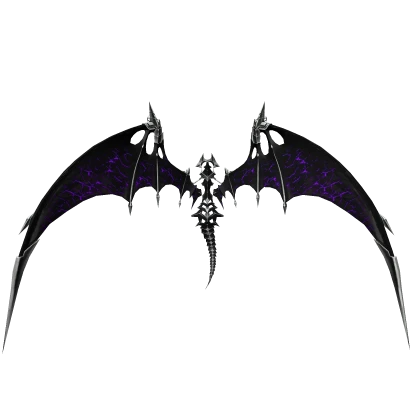 Black Azurewrath Dragon Stalker Wings