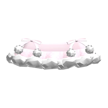 🤍 cozy cutie fluffy fur winter skirt pink plaid