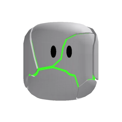 Animated Shattered Head {Green}