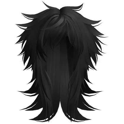 Spiky Emo Alt Hair (Black)