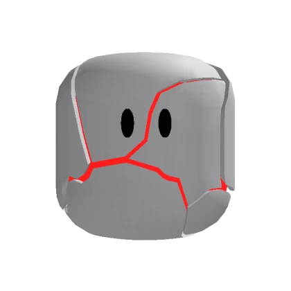 Animated Shattered Head {Red}