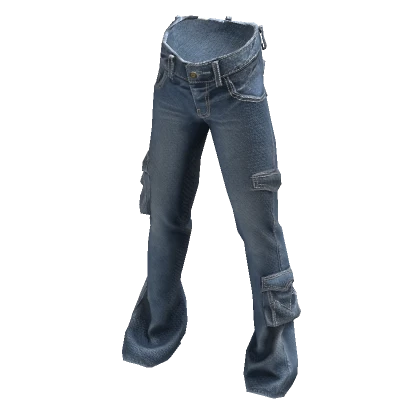 ardor* - denim cargos (blue)