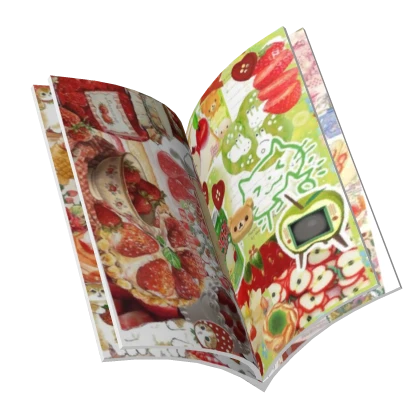  Cute red igari sweet strawberry magazine