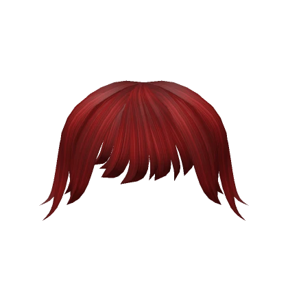 Stylish Hair Bangs (Crimson Red)