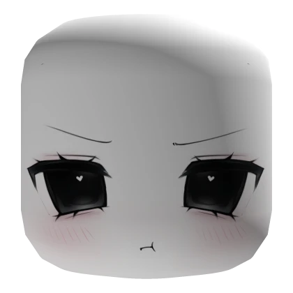 angry lovestruck kawaii chibi moe face