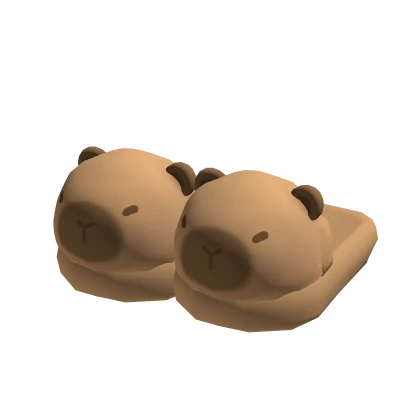 capybara slippers