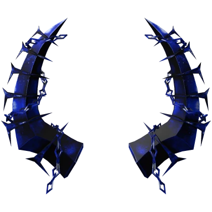 (⌛) Blue Oblivion Fiery Horns