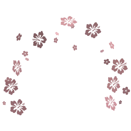 Summer Hibiscus Aura Pink (Hat)