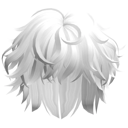 White Messy Hair