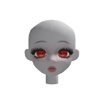 Ghost girl doll head v3 (vampire eye)