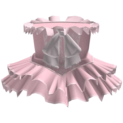 (3.0) R6 Pink Ruffled Victorian Dress