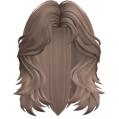 Fluffy Short Wolf Cut (Milktea)