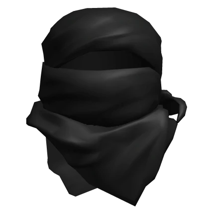 black headscarf