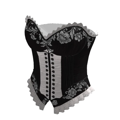 adidas Corset Top Black White