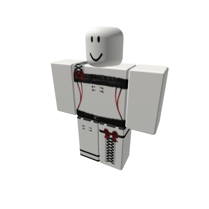 cute kawaii e girl set black red bow lace dahood 