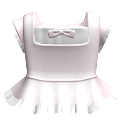 cutesy kawaii pink maid doll dress 3.0