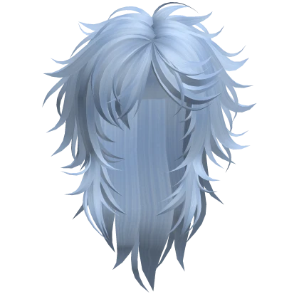 Visual Kei Spiky Emo Hair (Light Blue)