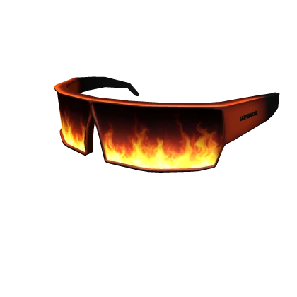 Flaming Orange Sunglasses