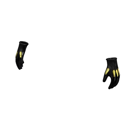 The Weeknd Gold Cloak Gloves