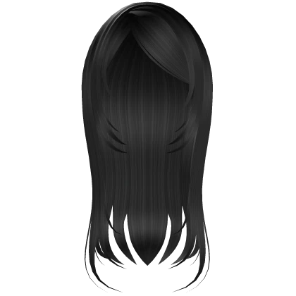 † : scene vamp side bangs hair dark grey ombre