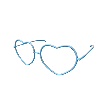 Light Blue Heart Shades