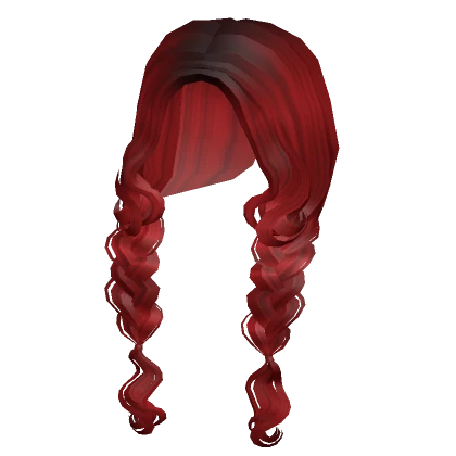 Wavy Hiking Braids in Red