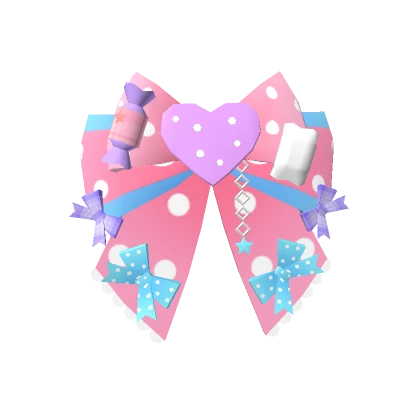 Pink Bow Hair Accessories