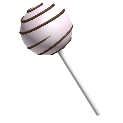 Chocolate Zebra Cake Pop Bite