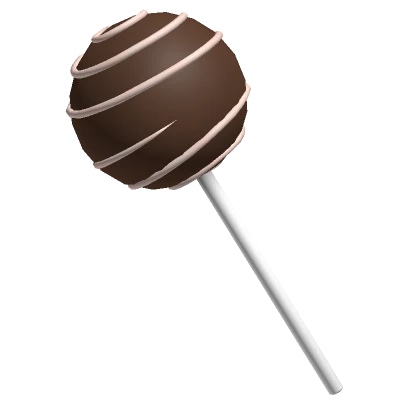 Chocolate Zebra Cake Pop Bite