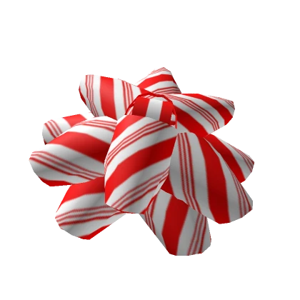 Big Peppermint Present Head Bow