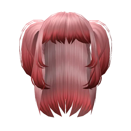 Deadly Anime Hair Pink Red Tips