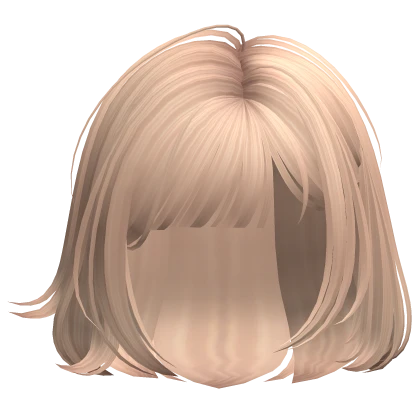 Short Messy Anime Bob w/ Bangs (Blonde)