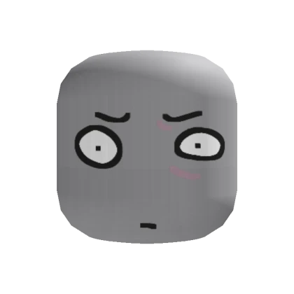 Recolorable Annoyed Wincing Scared Face