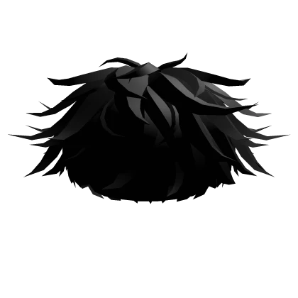 Black Messy Hair