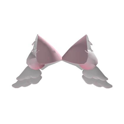 Angel Cat Ear (Pink&White)