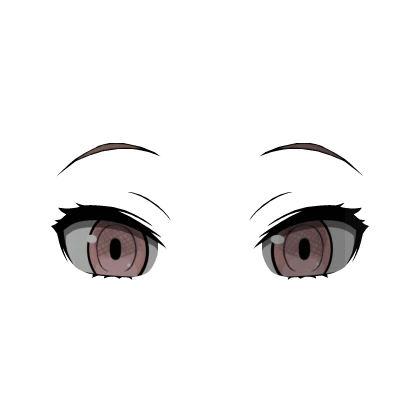 Manga Hero Eyes Pink (3D Face Accessory)