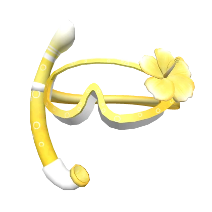 Summer Snorkel in Yellow