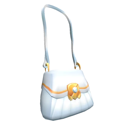 Regal White Purse