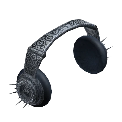 Gothic Engraved Headphones