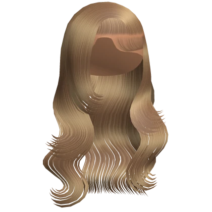 Curled N Wavy Layered Side Part in Blonde