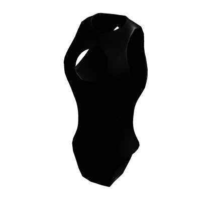 Black Summer Swimsuit Goth Emo