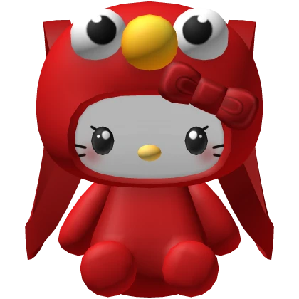 ꒰ cute red bear kitty backpack 3.0 ♡꒱