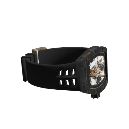 Black Richard Mille Millionaire Watch 