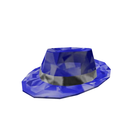[✅] Blue Sparkly Fedora